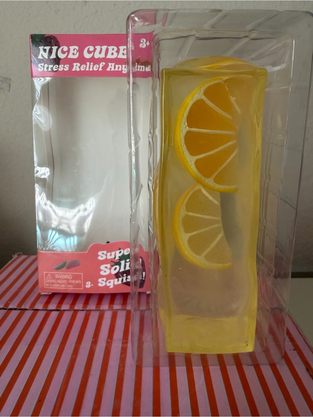 🍋🍋Yellow Lemon Slice Stress Relief Squishy